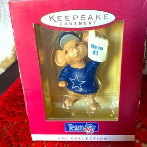 Cowboys Christmas ornament NFL